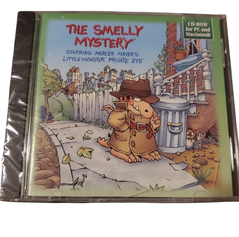 The Smelly Mystery Starring Mercer Mayer's Little Monster Private Eye Game